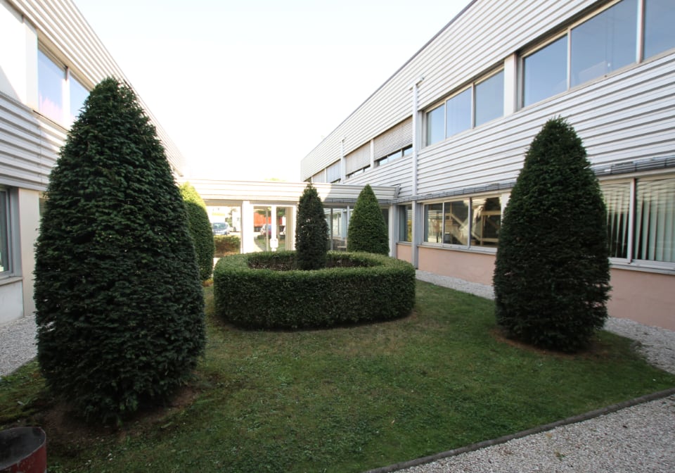 Un passage extérieur du parc